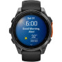 Смарт-годинник Garmin Fenix 8 51mm AMOLED Slate Gray with Black Silicone Band (010-02905-00)