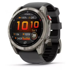Смарт-часи Garmin Fenix 8 Pro 47 mm AMOLED Titanium with Graphite/Black (010-03198-10)