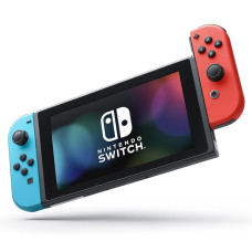 Портативна ігрова приставка Nintendo Switch OLED with Neon Blue and Neon Red Joy-Con (045496453442)