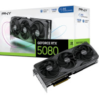 Відеокарта PNY GeForce RTX 5080 Overclocked Triple Fan (VCG508016TFXPB1-O)