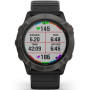 Спортивний годинник Garmin Fenix 6X Pro Solar Titanium Carbon Grey DLC with Black Band (010-02157-21)